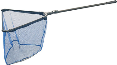 Albatros - rubberized landingsnet - schepnet - 180cm - 2-delig - 40x40cm