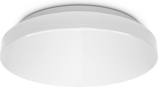 Briloner b.k.licht - led badkamerverlichting - witte plafonniére - badkamerlamp met 1 lichtpunt - ip44 - ø22cm - 4.000k - 900lm - 10w