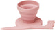Scrunch regenwatermeter - roze - opvouwbaar - recycleerbaar