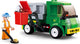 Sluban town vuilniswagen bouwspeelgoed kinderen vanaf 6 jaar – constructiespeelgoed modelbouw – bouwdoos met 118 bouwstenen – m38-b0781b