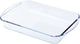 Pyrex rechthoekige glazen ovenschaal 2,6 liter 35 x 23 x 5 cm - ovenschotel schalen - bakvorm