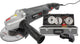 Powerplus elektrische haakse slijper poweset2 - 900w slijpmachine - slijpschijf 125mm ᴓ, compact, met 6 acc., opbergkoffer