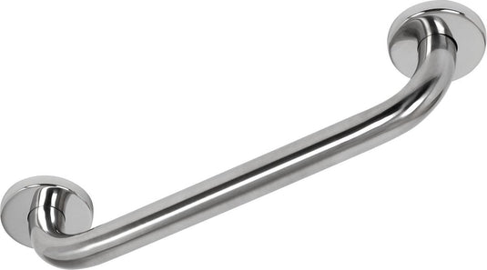 Plieger vigo badgreep – badgreep rvs – met schroeven – handgreep badkamer 30 cm – 10 jaar garantie – chroom