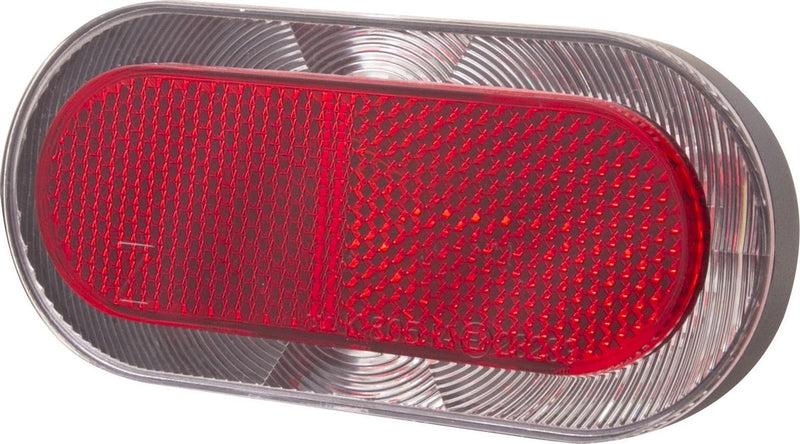 Afbeelding laden in galerijviewer, achterlicht Elips XB batterij led 80 mm rood
