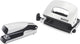 Leitz nexxt metalen mini nietmachine en perforator set - niet tot 10 vel - inclusief nietjes - wit - ideaal voor thuiskantoor thuiswerkplek