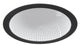 Rl live your light reality glace - plafondlamp - zwart mat - incl. 1x smd 21,5 w - afstandsbediening - geintegreerde dimmer - traploos instelbare lichtkleur - nachtlampje - dimbaar met schakelaar - niet geschikt voor externe dimmer - geheugenfunctie - tim
