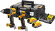 Dewalt dck2050e2t accu combiset 2-delig (dcd805 + dcf850) 18v xr 1.7ah powerstack in tstak