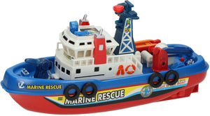 Lobbes reddingsboot speelgoed boot kunststof multikleuren voor kinderen.