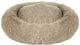 Duvo plus snug - donut bed - beige - s - 50x50x13cm - wasbaar