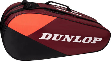 Dunlop - cx-club 10rkt - racketbag - black red