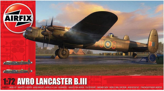Airfix avro lancaster b.iii 1:72 montagekit vliegtuig met vaste vleugels