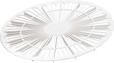 Westmark taartrooster en -verdeler, dubbele functie, rond, diameter: 32 cm, kunststof, wit, 31432270