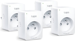 Tp-link tapo p110 - slimme stekker - smart plug- 4 stuks - energiebewaking- be fr