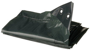 Nature - afdekzeil voor hout - 2 x 8m - groen - 100% waterdicht