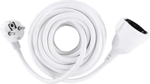 Q-link verlengsnoer - randaarde - h05vv-f - 3 x 1.5 mmâ² - wit - 10 m