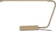 Lucide madison - bureaulamp - led dimbaar - 1x6,5w 2700k - taupe
