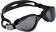 Avento zwembril flex - curved wide view - zwart - verstelbaar - anti-condens uv-bescherming