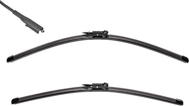 Valeo silencio flatblade set - 480+600 mm - met spoiler - 574470