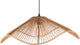 Leitmotiv hanglamp sombra - naturel - 62x62x19cm - modern - hanglampen eetkamer, slaapkamer, woonkamer