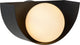 Lucide benni - wandlamp - 1xg9 - zwart