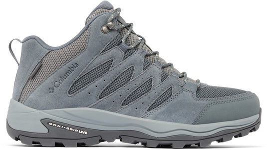 Columbia redmond™ iv mid waterproof heren wandelschoenen - graphite, citron haze
