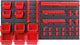 Kistenberg orderline - gereedschapswand - zwart - 80x40 cm - 2 stuks