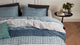 Riviera maison rivièra maison - tailor dekbedovertrek - tweepersoons - 200x200 220 cm - groen