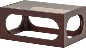 Woood trax salontafel - acaciahout - bruin - 35x77x50