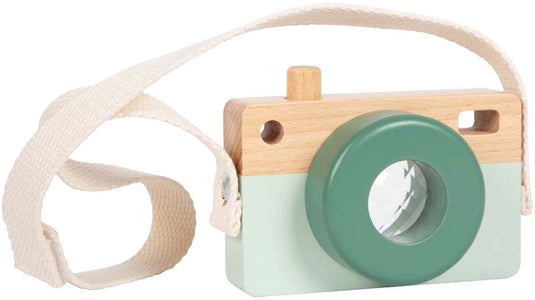 Small foot - houten speelgoedcamera safari fsc