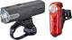 Cateye synccore + synckinetic fietsverlichting set - bluetooth - led