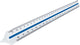 Maped office schaalstok 1:20>1:125 - in kunststof koker