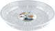 Elho uni-schotel rond 33 - schotel voor binnen buiten - ø 32.0 x h 4.2 cm - transparant