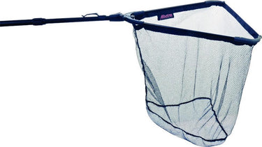 Albatros gilfin schepnet - lengte 220 cm - blauw
