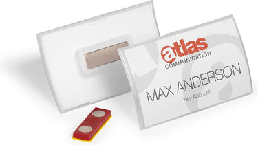 Durable naambadge 825919 transparant
