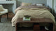 Riviera maison rivièra maison huggle dekbedovertrek - eenpersoons - 140 x 200 220 cm - zand