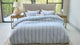 Riviera maison rivièra maison silvan dekbedovertrek - lits-jumeaux - 240 x 200 220 cm - blauw