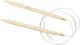 Creativ company creotime rondbreinaalden bamboe 8 mm 80 cm