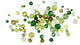 Creativ company creotime facetkralen mix groen 250 g