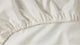 Cinderella - weekend - topper hoeslaken met split - 180x210 cm - tot 15 cm matrashoogte - 100% katoen - ivoor