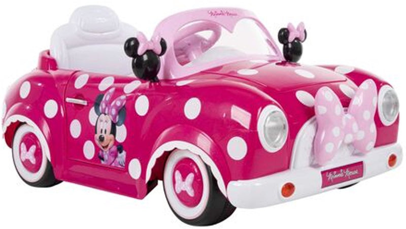 Load image into Gallery viewer, Huffy disney minnie auto - elektrische ride-on
