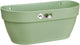 Elho vibia campana wall basket 35 - wand bloempot voor buiten - 100% gerecycled plastic - ø 35.0 x h 14.8 cm - pistachegroen