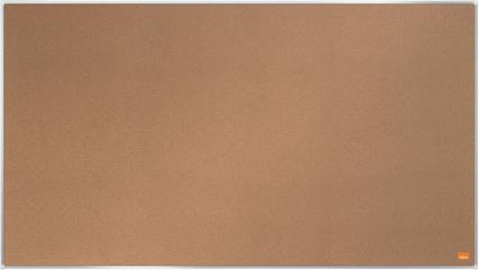 Nobo impression pro widescreen memobord prikbord van zelfherstellend kurk - 890x500mm - natuurbruin - planner
