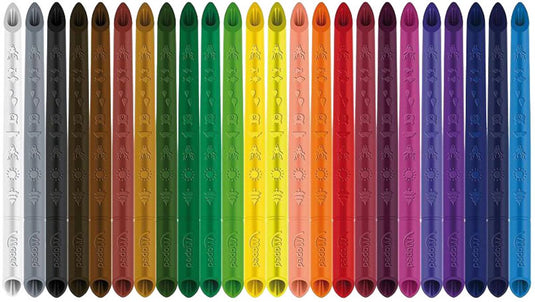 Maped office kleurpotlood maped color peps infinity set 24 kleuren