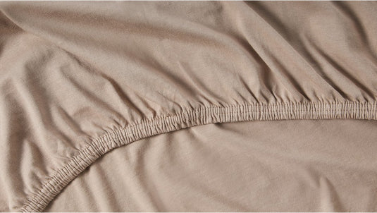 Cinderella topper jersey 140 x 200 210 (30) taupe (tot 15cm)
