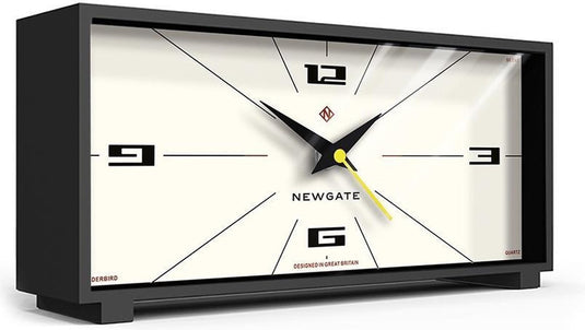 Newgate thunderbird mantelklok zwart
