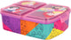 Disney prinsessen broodtrommel 3 vakjes -18x13 cm -brooddoos -lunchbox