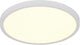 Rl live your light reality draco - plafondlamp - wit mat - incl. 1x smd 30 w - dimbaar met schakelaar - wand- en plafondmontage - geheugenfunctie via de wandschakelaar - eenvoudig te bevestigen - dip - schakelaar