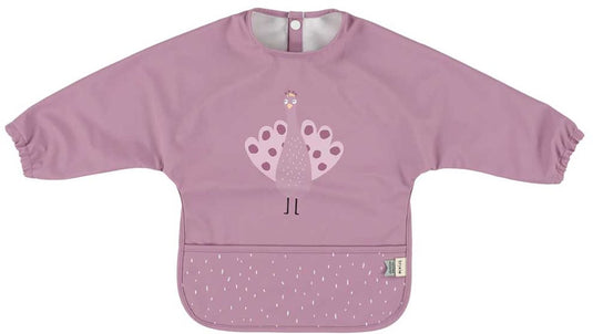 Trixie slab met mouwen waterproof baby en peuter mrs. peacock.