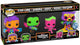 Funko pop movies: guardians of the galaxy vol. 2 4-pack (black light)