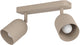 Eglo tilston spot - e14 - 28 cm - zandkleur beige crème - kantelbaar